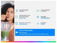 Liquidificador Mondial Turbo Power L-99 FB - 2