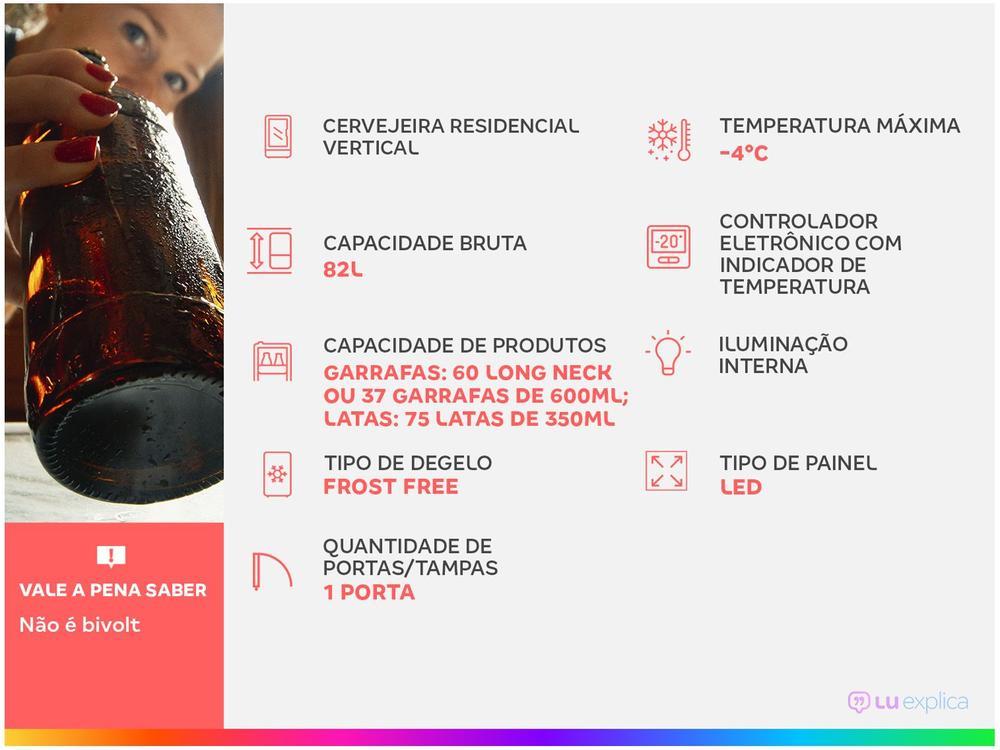 Cervejeira Consul Titanium 82L Display Na Porta - 2