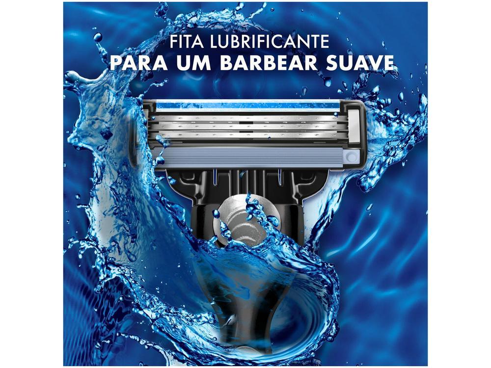 Aparelho de Barbear Carbono Recarregável Gillette Mach3 - 4