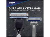 Aparelho de Barbear Carbono Recarregável Gillette Mach3 - 13