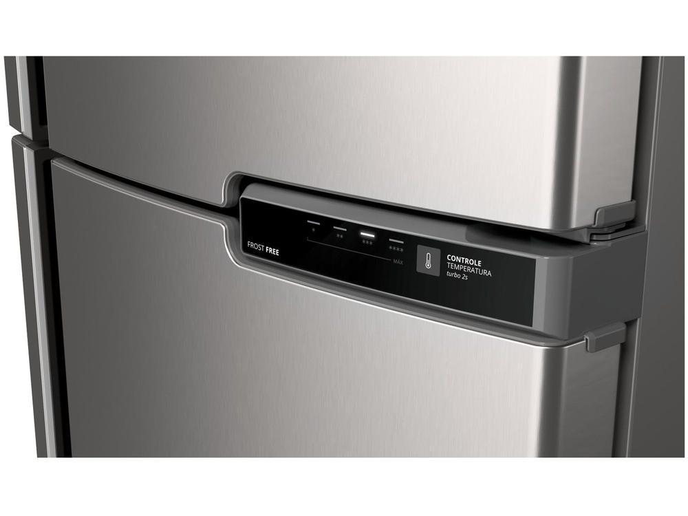 Geladeira Brastemp Frost Free Duplex 375L Inox com - 7