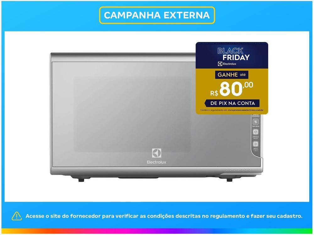 Micro-ondas Electrolux 31L Cinza Espelhado Função Tira Odor - 20