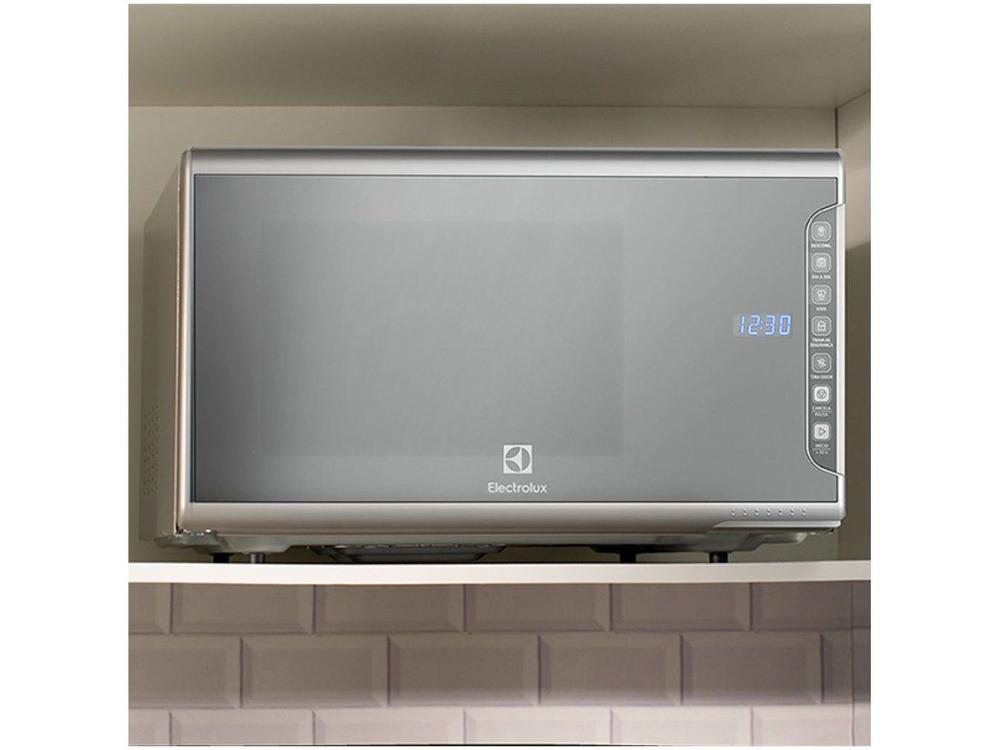 Micro-ondas Electrolux 31L Cinza Espelhado Função Tira Odor - 28