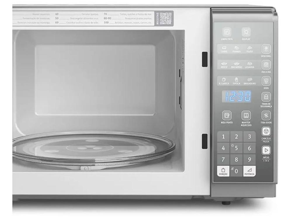 Micro-ondas Electrolux 31L Cinza Espelhado Função Tira Odor - 3