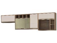 Armário de Cozinha Completa Luciane Parma com Balcão para Pia 8 Portas - 5