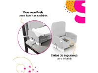 Cadeira de Alimentação Portátil Cosco Kids Smart 2 Posições de Altura 6 meses até 23kg