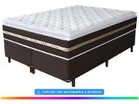 Base Cama Box Queen Size Umaflex Bipartido 42x158x198cm Prada - 3