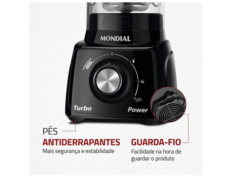 Liquidificador Mondial Turbo Power L-99 FB - 9