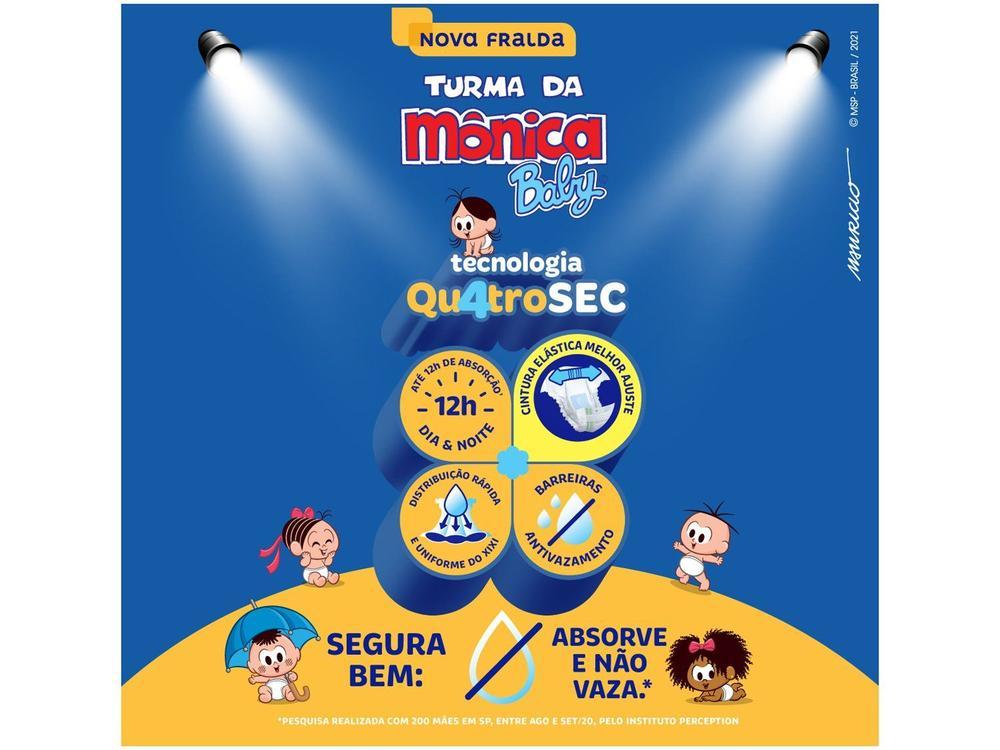 Fralda Turma da Mônica Baby Tam. P 3 a 5kg - 23