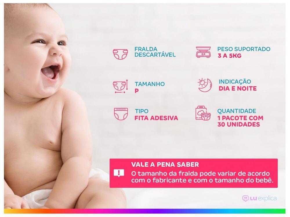 Fralda Turma da Mônica Baby Tam. P 3 a 5kg - 4