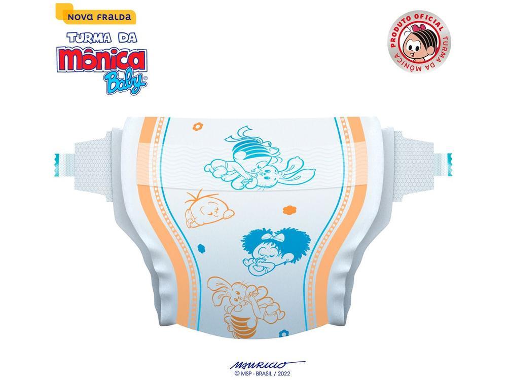 Fralda Turma da Mônica Baby Tam. P 3 a 5kg - 6