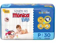 Fralda Turma da Mônica Baby Tam. P 3 a 5kg - 19