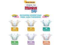Fralda Turma da Mônica Baby Tam. P 3 a 5kg - 26