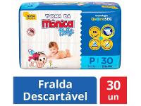 Fralda Turma da Mônica Baby Tam. P 3 a 5kg - 3
