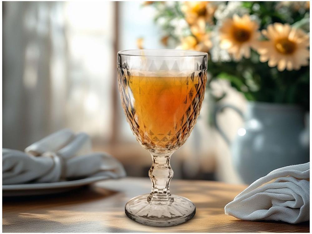 Jogo de Taças de Vidro 330ml 6 Peças Haus - 16