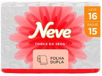 Papel Higiênico Folha Dupla Neve Toque de Seda - 1