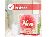 Papel Higiênico Folha Dupla Neve Toque de Seda - 3
