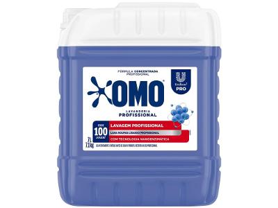Sabão Líquido Omo 7L Lavanderia Profissional Lavagem Perfeita Profissional