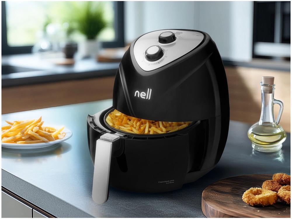 Air Fryer Nell Fit Preto 3,2L com Timer - 17