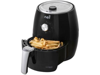 Fritadeira Elétrica sem Óleo/Air Fryer Nell Smart Preta 2,4L com Timer