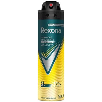 Desodorante Antitranspirante Aerossol Rexona Motion Sense V8 Masculino 72 Horas 150ml