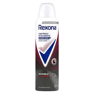 Desodorante Aerossol Antitranspirante Rexona Antibacterial + Invisible Feminino Proteção 72 Horas 150ml