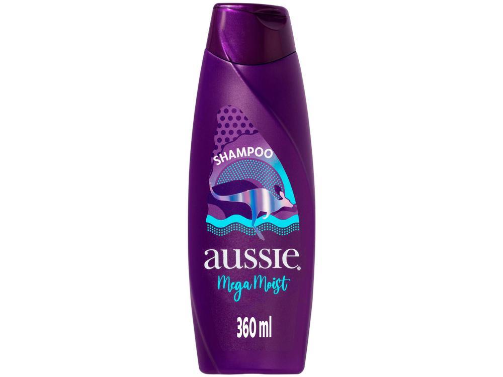 Shampoo Aussie Mega Moist Super Hidratação 360ml - 1