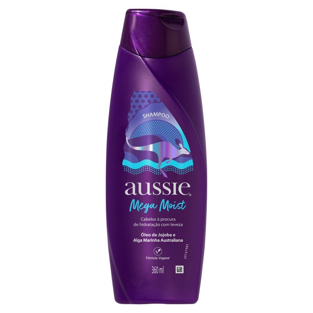 Shampoo Aussie Mega Moist Super Hidratação 360ml - 9