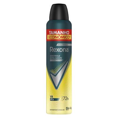 Desodorante Antitranspirante Aerossol Rexona Men V8 Masculino 72 Horas 250ml
