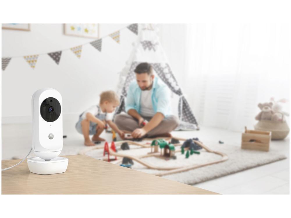 Babá Eletrônica Motorola EASE34 Tela 4,3” Canções de Ninar e Sons da natureza - 5