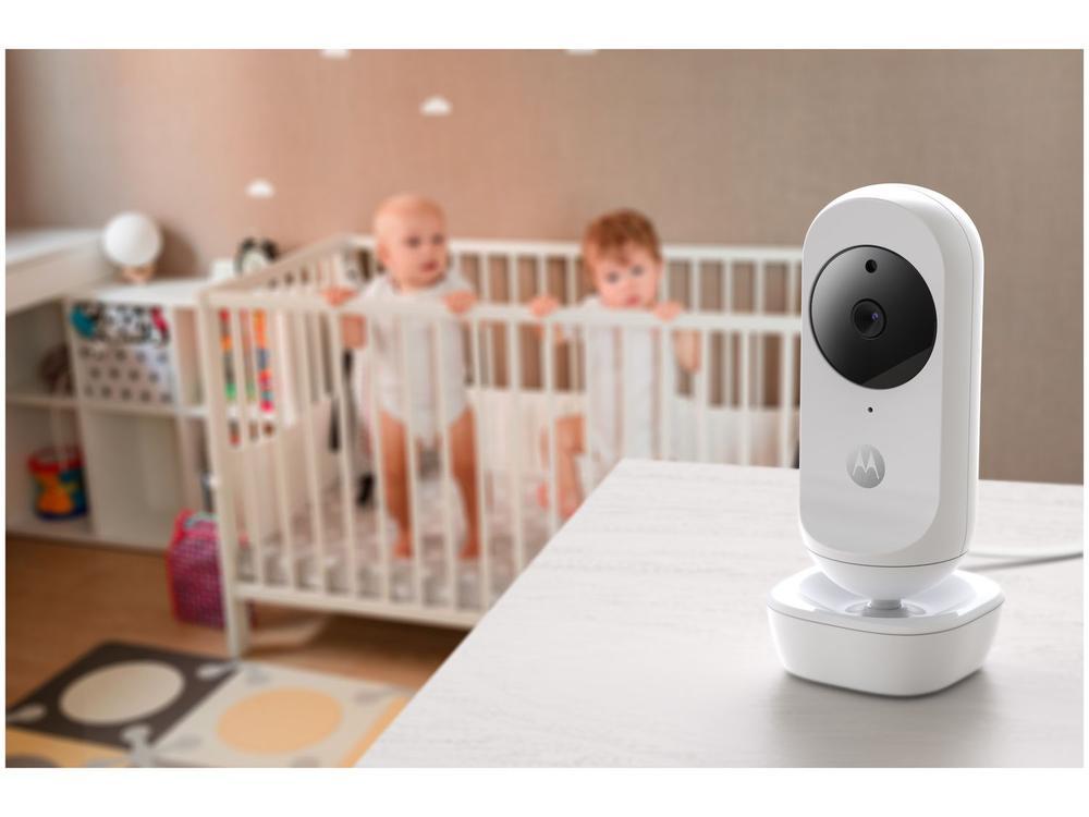 Babá Eletrônica Motorola EASE34 Tela 4,3” Canções de Ninar e Sons da natureza - 6