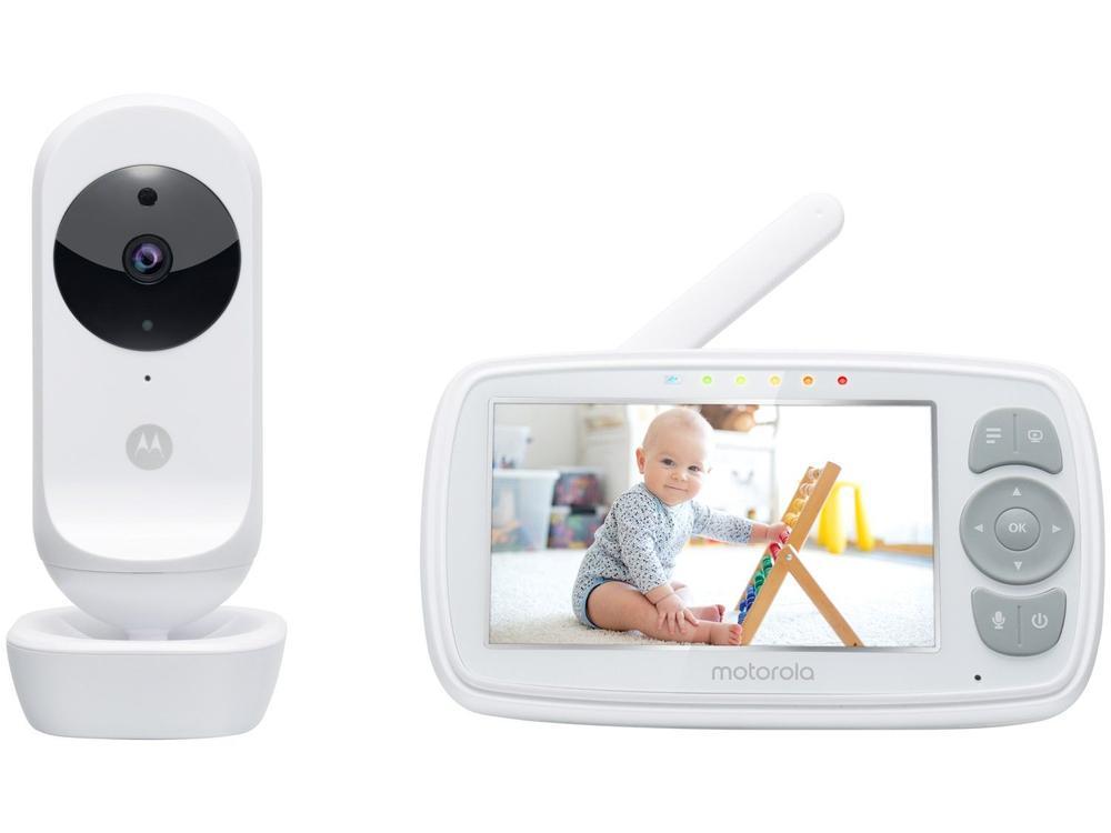 Babá Eletrônica Motorola EASE34 Tela 4,3” Canções de Ninar e Sons da natureza - 8