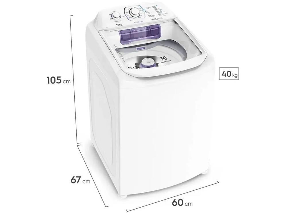 Lavadora de Roupas Electrolux 12Kg Cesto Inox 12 Prog - 2