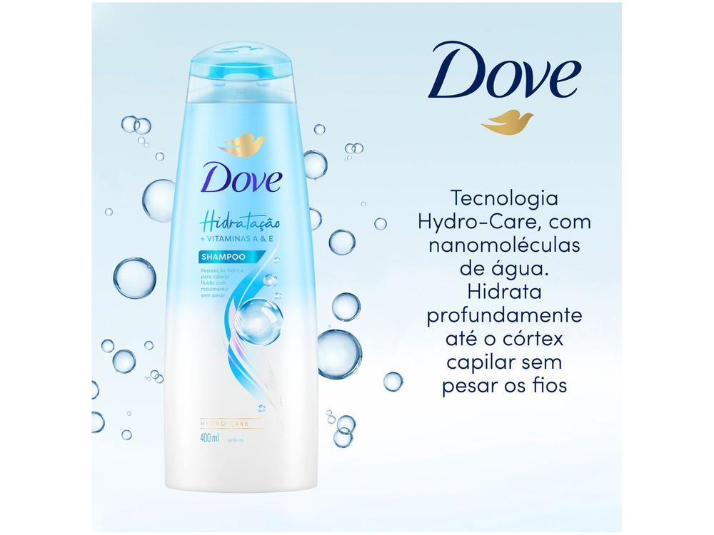 Shampoo Dove Hidratação Intensa 400ml - 6