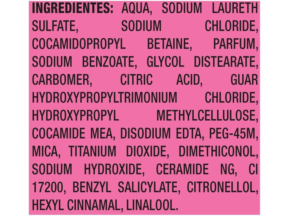 Shampoo Seda Ceramidas Infusão Ativa Retinol e Colágeno - 16