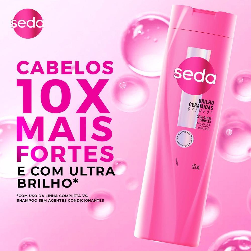 Shampoo Seda Ceramidas Infusão Ativa Retinol e Colágeno - 5
