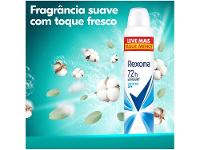 Desodorante Antitranspirante Aerossol Rexona Cotton Dry Feminino 72 Horas 250ml - 6