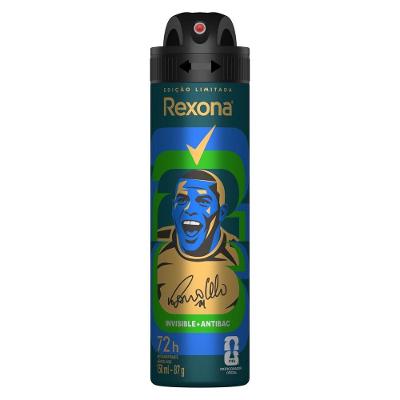 Antitranspirante Rexona Men Antibacterial Invisible 150 ml