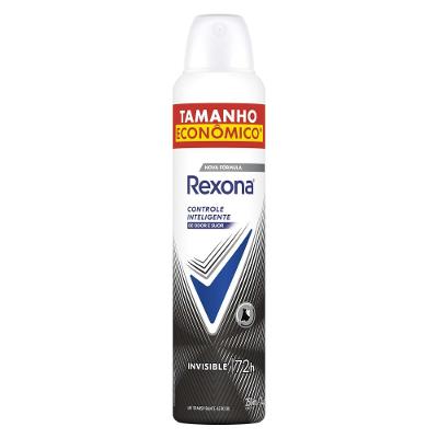 Desodorante Antitranspirante Aerossol Rexona Invisible Feminino 72 Horas 250ml