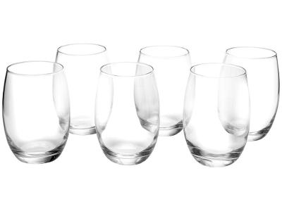 Jogo de Copos de Vidro 6 Peças 465ml Nadir