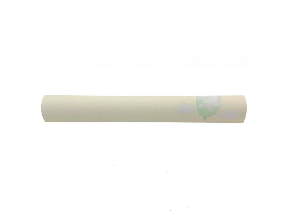 Papel de Parede Infantil Creme Balões Vinílico - 5