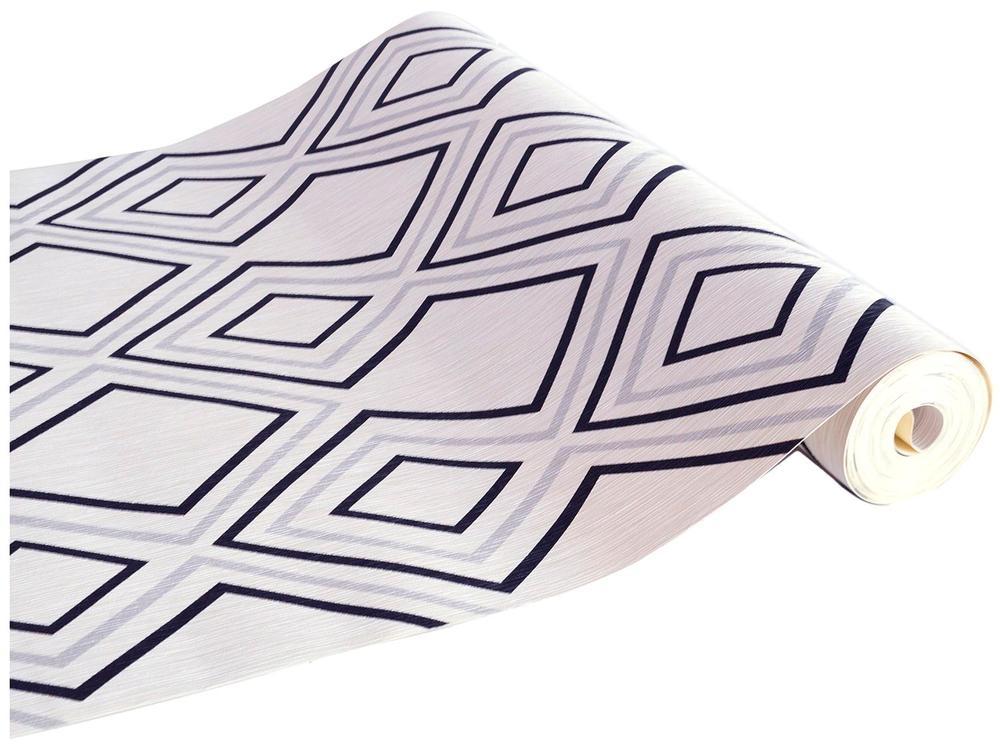 Papel de Parede Geométrico Vinílico - 3