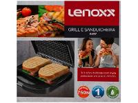 Sanduicheira/Grill Lenoxx Easy PSD121 Preta - 9