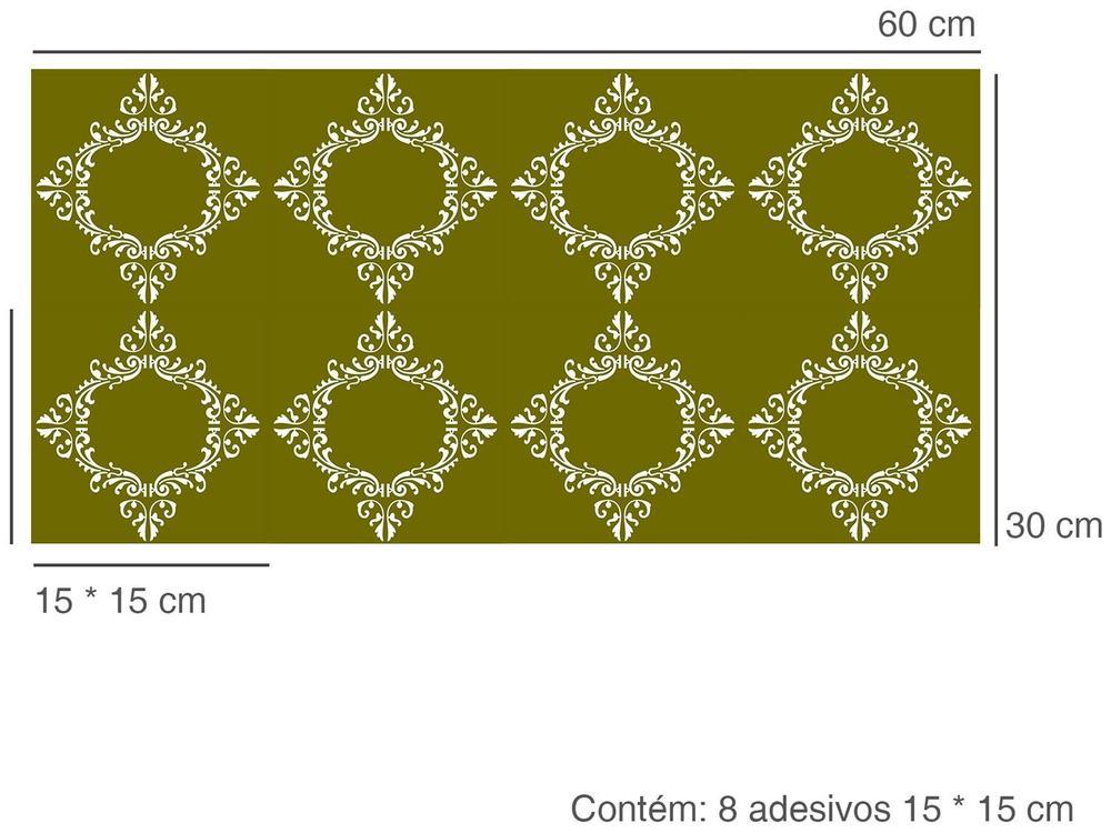 Adesivo de Azulejo Arabesco PVC Adesif N1905782 - 5