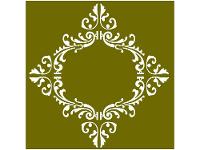 Adesivo de Azulejo Arabesco PVC Adesif N1905782 - 1