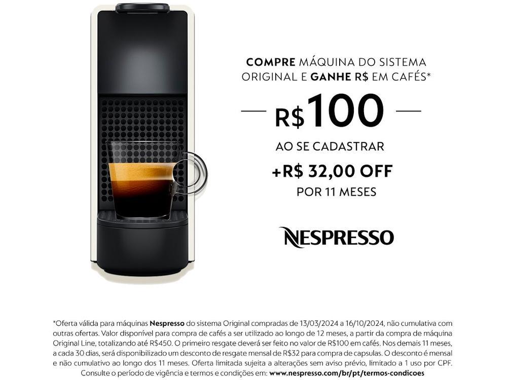 Cafeteira Nespresso Essenza Mini Branca - 12