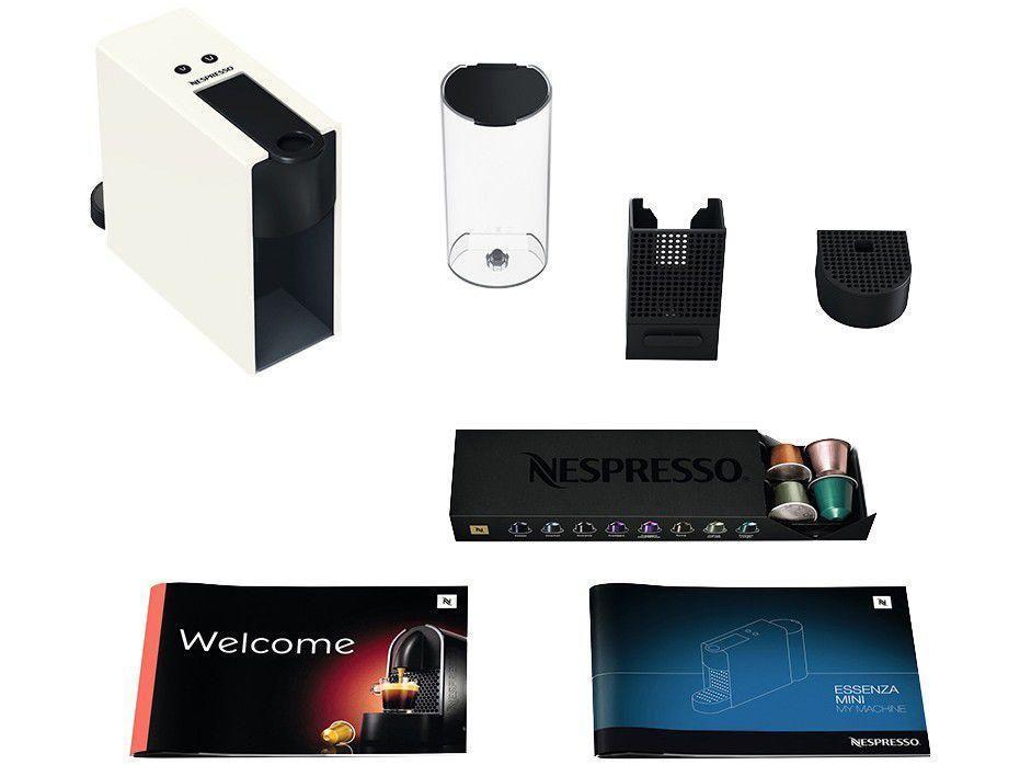 Cafeteira Nespresso Essenza Mini Branca - 21