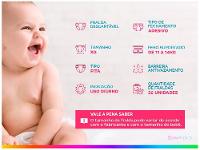 Fralda Babysec Ultrasec Galinha Pintadinha Tam. XG 11 a 14kg 56 Unidades