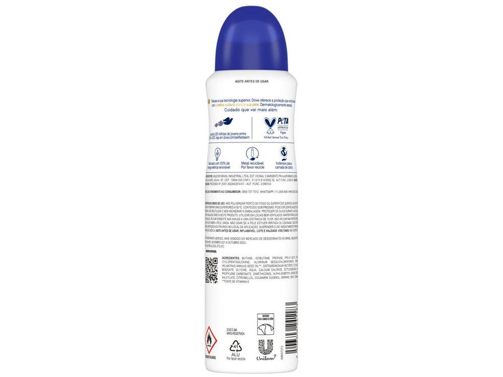Desodorante Antitranspirante Aerossol Dove Original 72 Horas 150ml - 12