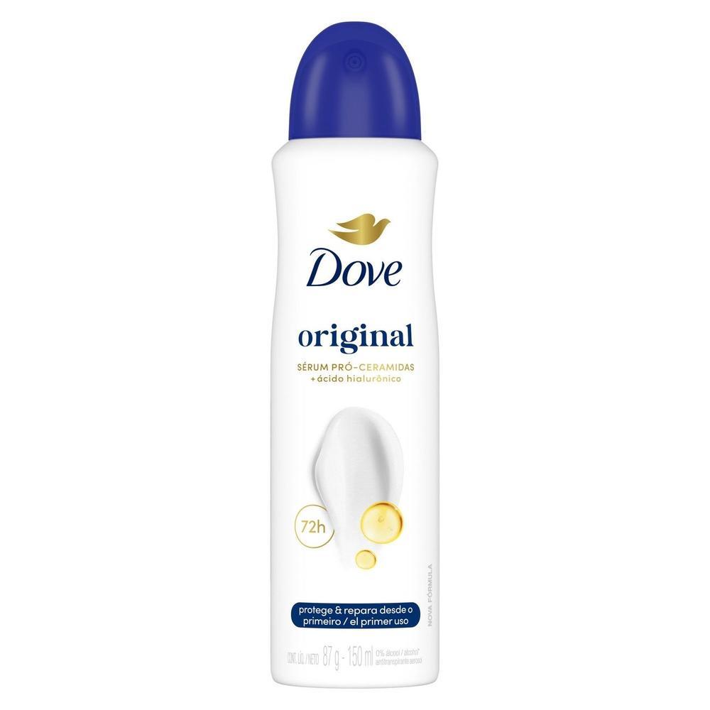 Desodorante Antitranspirante Aerossol Dove Original 72 Horas 150ml - 3